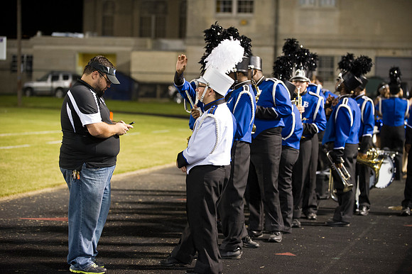 Drum Major Jesse Arnold 076