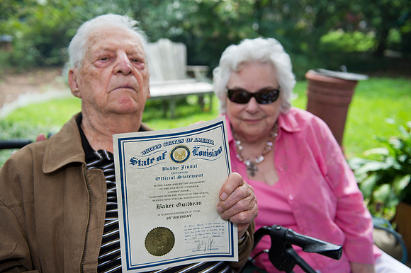 Baker Guilbeau turns 95 052