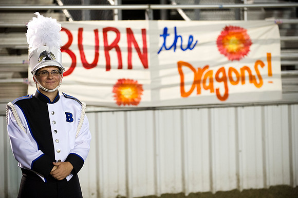 Drum Major Jesse Arnold 086