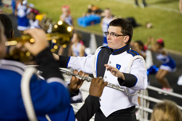 Drum Major Jesse Arnold 050